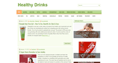 Desktop Screenshot of healthy-drinks.net