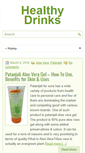 Mobile Screenshot of healthy-drinks.net